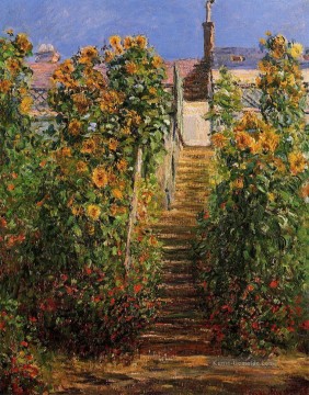 Die Schritte bei Vetheuil Claude Monet Ölgemälde
